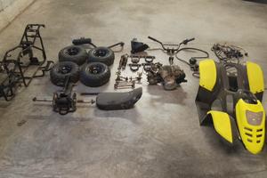 Smembro mini quad 50 quattro tempi