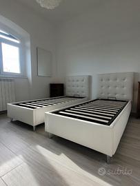 Letto singolo con contenitore