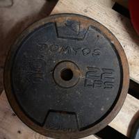 2 dischi ghisa 10 Kg