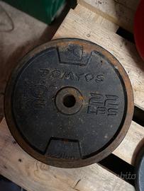 2 dischi ghisa 10 Kg