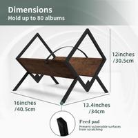 Contenitore per 80-100 dischi in vinile