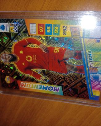 Carta calcio  momentum Romelu Lukaku Roma