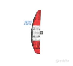FANALE SINISTRO FIAT DOBLO 01-05 BIANCO ROSSO