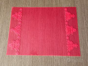 Tre tovagliette Driade Kosmo, design contemporaneo