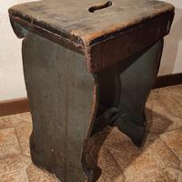 Sgabello di fine 800