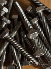 Viti inox M8x55 testa esagonale