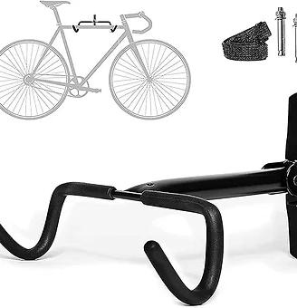 2 Pezzi Supporti da parete per bici pieghevole