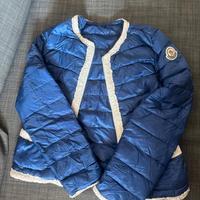 Micropiumino Moncler 6 anni blu