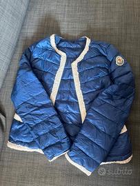 Micropiumino Moncler 6 anni blu