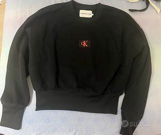 Felpa da donna Calvin Klein Nera