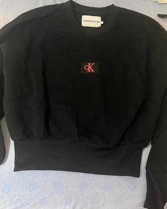 Felpa da donna Calvin Klein Nera
