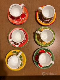 Set 6 tazzine da caffé Thun