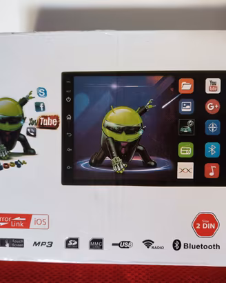 AUTORADIO  2 DIN  TOUCH SCREEN  7" 64 GB + TELECAM