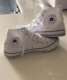 Converse bianche outlet nuove