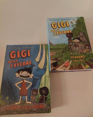 2x libri Gigi delle Caverne