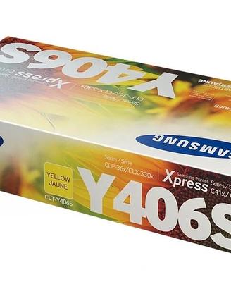 TONER ORIGINALE SAMSUNG Y406S GIALLO NUOVO