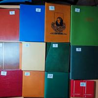 27 raccoglitori album cartoline francobolli monete