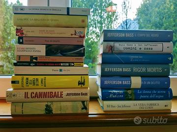 lotto stock n. 18 libri romanzi 