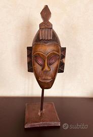 Scultura Etnica - Maschera Tribale Africana