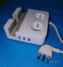 Multipresa BTicino S3712 - 3 USB + 2  Schuko
