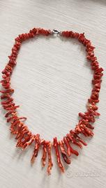 collana corallo rosso