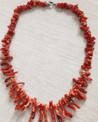 collana corallo rosso