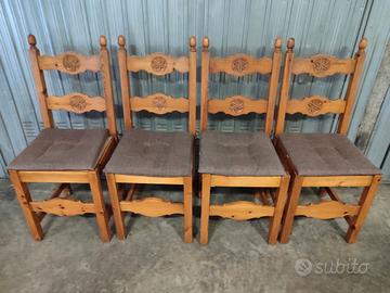 Sedie cucina & trasporto 