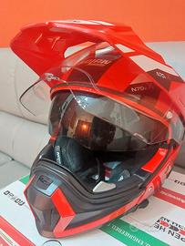 Casco Nolan 70-2X rosso taglia L