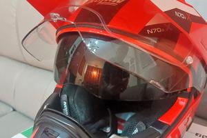 Casco Nolan 70-2X rosso taglia L