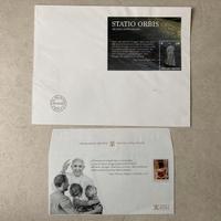 Francobollo Statio Orbis e Busta Vaticano