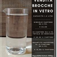 Brocche in vetro