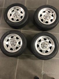 4 Cerchi originali 15” +Gomme per SLK r170