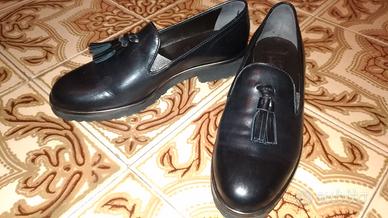 Scarpe pelle donna nuova 37