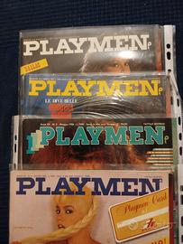 n. 4 riviste anni *80 playmen in buone condizioni.