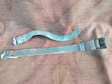 ww2 soggolo originale M33 elmetto  AT corona