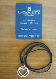 Collana cuore argento