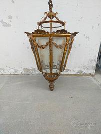 Lampadari in ottone pesanti 