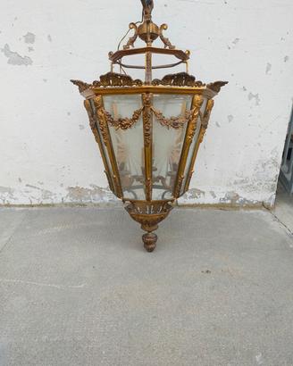 Lampadari in ottone pesanti 
