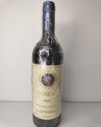Vino rosso Sassicaia 2022