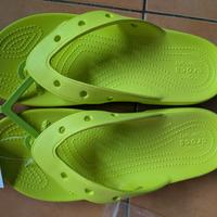infradito unisex verdi Crocs Classic flip 42,5