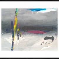 Quadro dipinto origianale paesaggio certificato