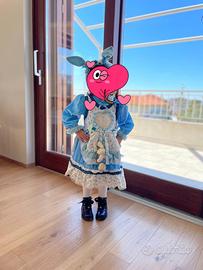 Vestito carnevale Alice nel paese delle meraviglie