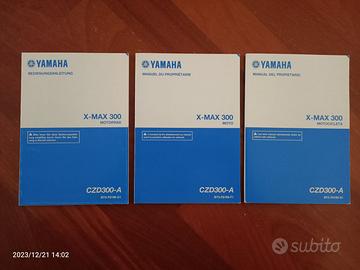 Manuale Uso e Manutenzione X Max 300