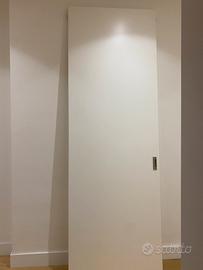 Porte scorrevoli esterno muro h260 bianco opaco