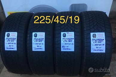 Gomme usate invernali 225/45/19