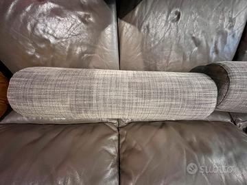 Coppia di Cuscini divano cilindrici