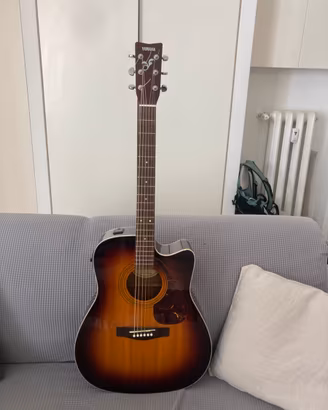 Chitarra acustica elettrificat yamaha FC370CTBS