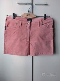 Mini gonna elastica invernale rosa tg 44IT