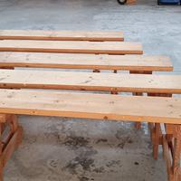 panche in legno massicce