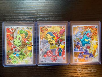 Carte Pokémon Trio johto